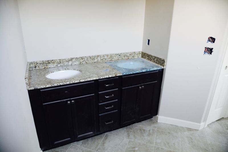 Bathroom Countertop Setup