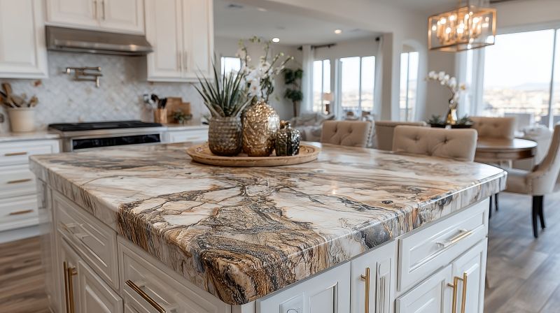 Granite Countertop in a Modern Home