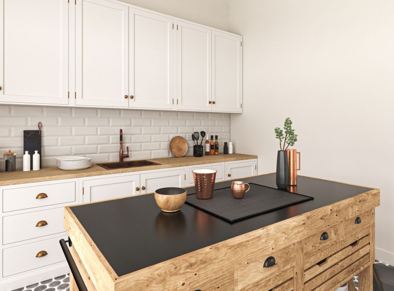 Custom Wooden Kitchen Islands